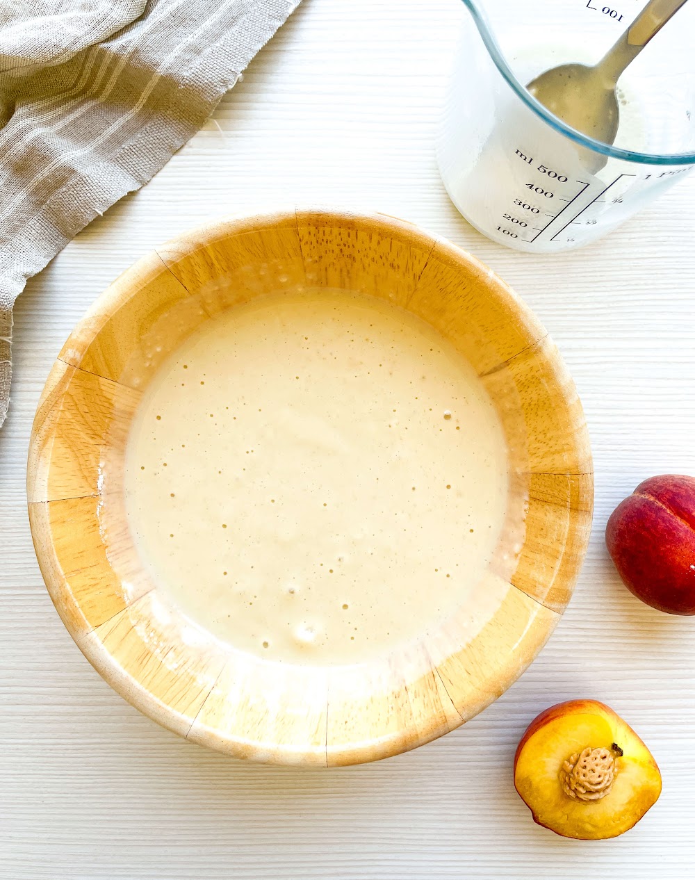 Indulge in a Healthy Breakfast with Peaches & Cream Buttermilk Waffles - Nourish & Savor – Healthy R