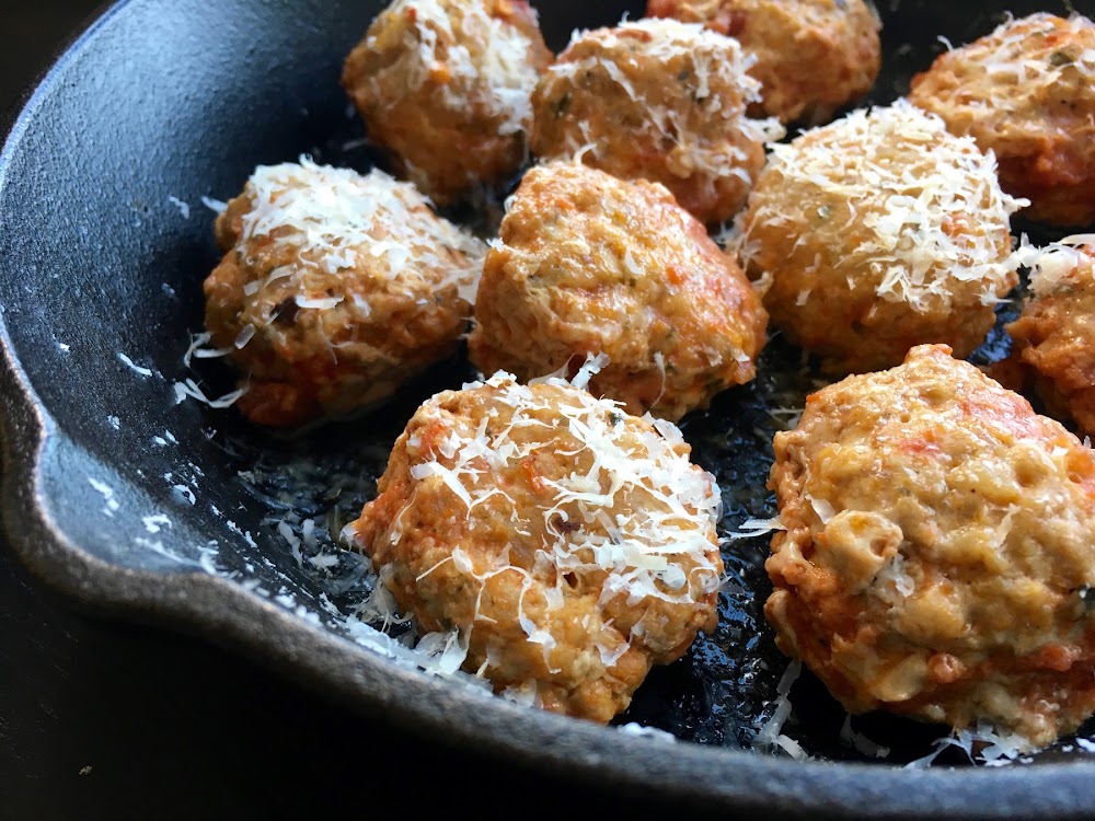 Gluten-Free Garlic-Parmesan Turkey Meatballs: A Delicious Twist for Every Meal - Nourish & Savor – H