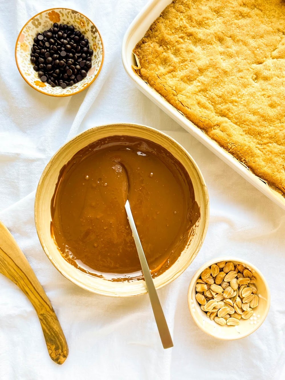 Irresistibly Nutty Peanut Butter Shortbread Bars - Nourish & Savor – Healthy Recipes That Taste Amaz