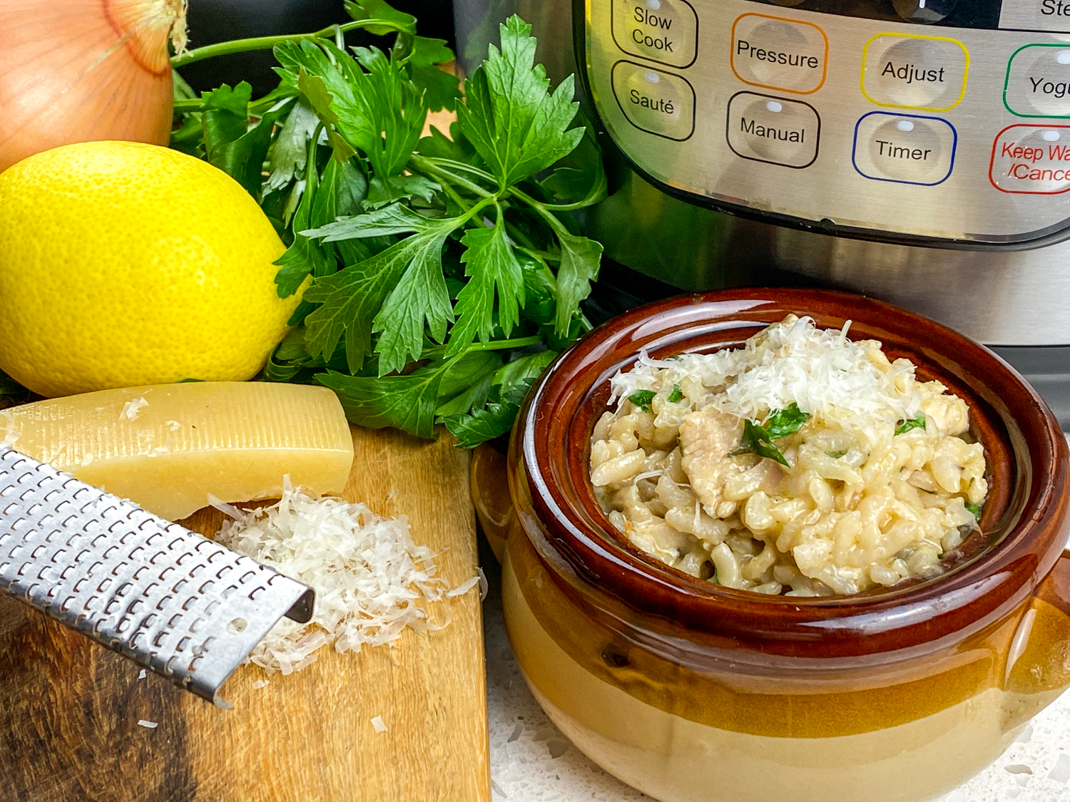 Instant Pot® Lemon Parsley Chicken & Risotto