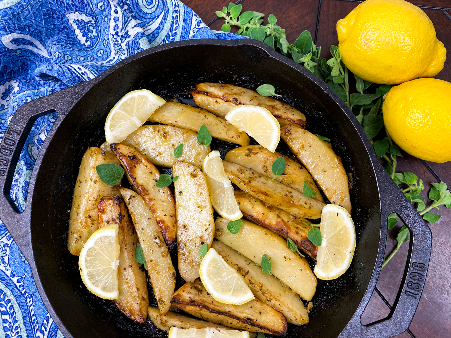 Greek-Style Lemon Potatoes