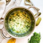Polish Dill Pickle & Potato Soup